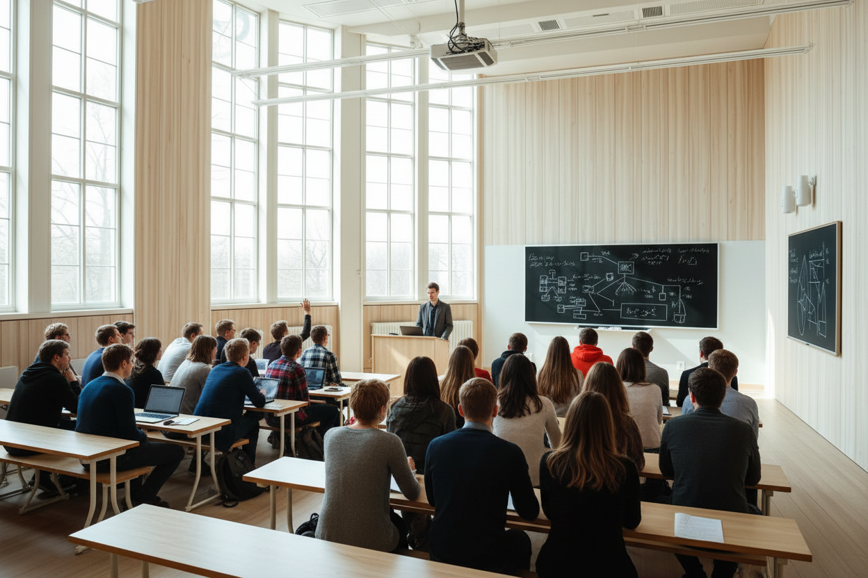 Vorlesung im Hörsaal
